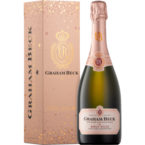 Graham Beck Wines Graham Beck Brut Rose In Gift Box