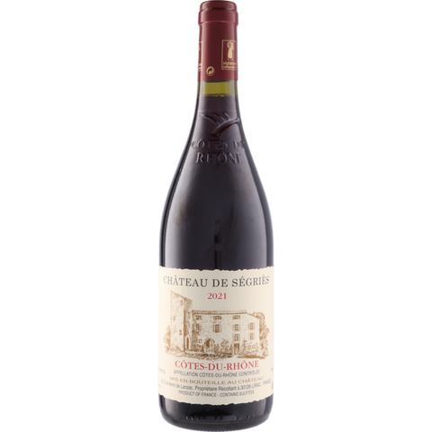 Chateau De Segries Cotes Du Rhone Rouge 2021