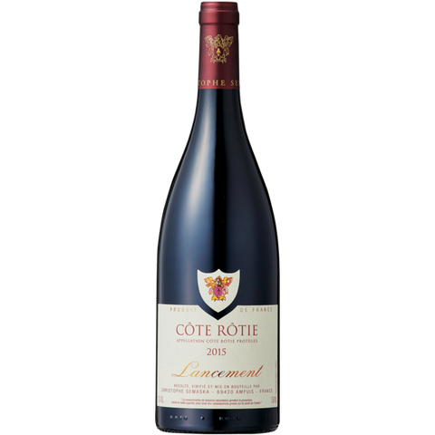 Domaine Christophe Semaska Cote Rotie Lancement 2015