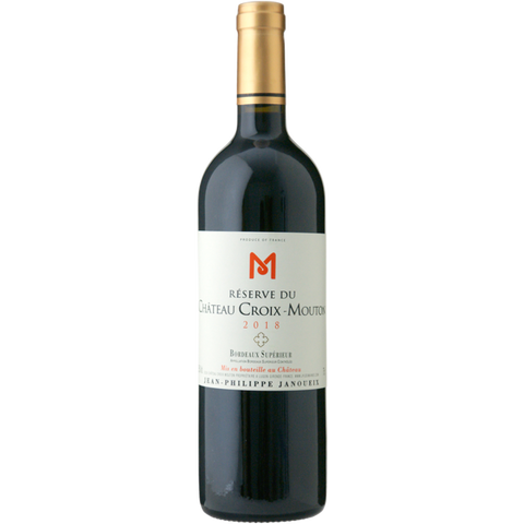 Jean-Philippe Janoueix Reserve Du Chateau Croix Mouton 2018