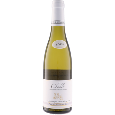 Domaine Alain Geoffroy Chablis Cuvee Vieilles Vignes ''Elevee En Futs De Chene'' Half 2022