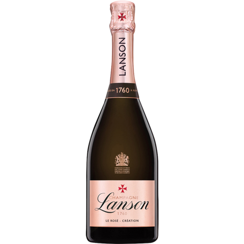 Champagne Lanson Le Rose Creation With Giftbox