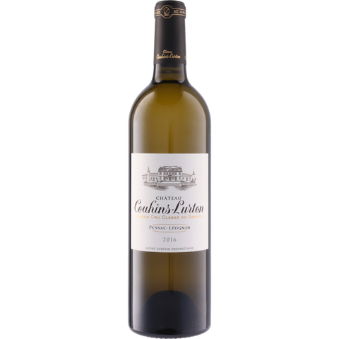 Mis En Bouteille Au Chateau Chateau Couhins Lurton Blanc 2016