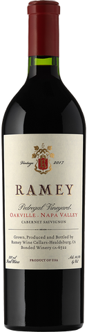 Ramey Cabernet Sauvignon Pedregal Vineyard 2017