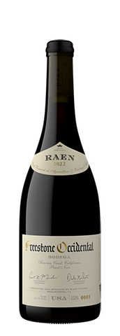 Raen Bodega Vineyard Pinot Noir Freestone Occidental Sonoma Coast 2022