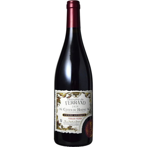 Domaine De Ferrand Cotes Du Rhone Cuvee Antique Vieilles Vignes Rouge 2020