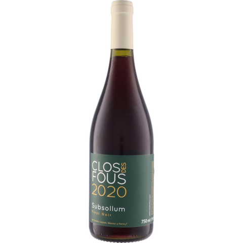 Clos Des Fous Pinot Noir Subsollum 2020