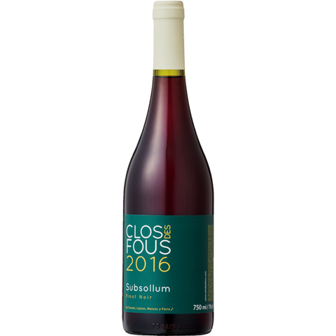 Clos Des Fous Pinot Noir Subsollum 2016