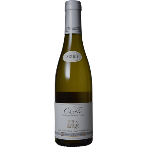 Domaine Alain Geoffroy Chablis Cuvee Vieilles Vignes ''Elevee En Futs De Chene'' Half 2021