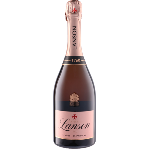 Champagne Lanson Le Rose Creation