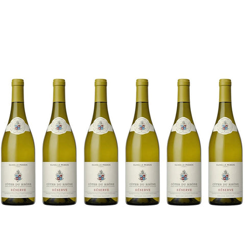 ファミーユ・ペラン・コート・デュ・ローヌ・レゼルヴ・ブラン 6本セット Famille Perrin Cote Du Rhone Reserve Blanc 6 Bottles Set