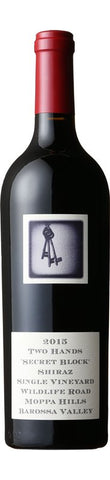 TWO HANDS WINES Two Hands Wines The Single vinyard Series SECRET BLOCK Shiraz 2015